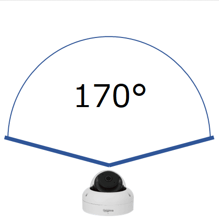 広角カメラの視野角